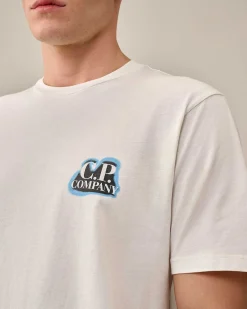 C.P. Company 24/1 Jersey Artisanal British Sailor T-Shirt Gauze White New