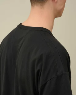 C.P. Company 20/1 Jersey Boxy Logo T-Shirt Black Online