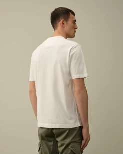 C.P. Company 1020 Jersey British Sailor T-Shirt Gauze White Best Sale