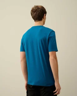 C.P. Company 30/1 Jersey British Sailor T-Shirt Ink Blue Sale