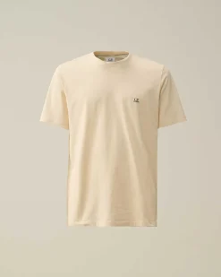 C.P. Company 30/1 Jersey Goggle T-Shirt Pistachio Shell-Beige Best