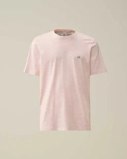 C.P. Company 30/1 Jersey Goggle T-Shirt Heavenly Pink Store