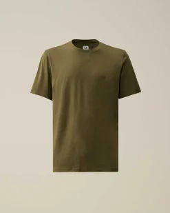 C.P. Company 30/1 Jersey Goggle T-Shirt Ivy Green Discount