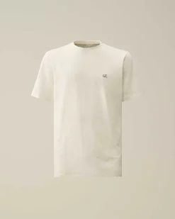 C.P. Company 30/1 Jersey Goggle T-Shirt Gauze White Shop