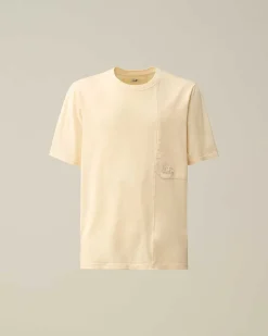 C.P. Company 20/1 Jersey Pocket T-Shirt Pistachio Shell-Beige Best