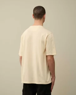 C.P. Company 20/1 Jersey Pocket T-Shirt Pistachio Shell-Beige Best