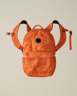 C.P. Company Kids' Nylon B Backpack Gold Flame-Orange Cheap
