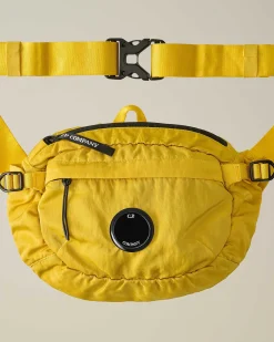 C.P. Company Kids' Nylon B Crossbody Pack Sulphur-Yellow Shop