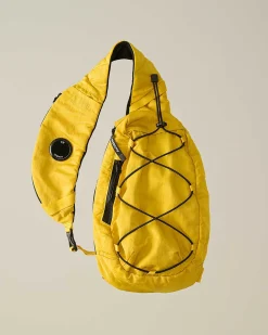 C.P. Company Kids' Nylon B Crossbody Rucksack Sulphur-Yellow Cheap