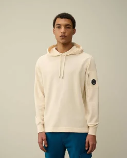 C.P. Company Light Fleece Hoodie Pistachio Shell-Beige Sale