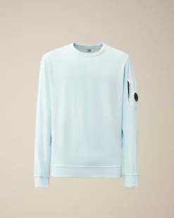 C.P. Company Light Fleece Sweatshirt Starlight Blue Hot