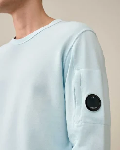 C.P. Company Light Fleece Sweatshirt Starlight Blue Hot