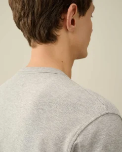 C.P. Company Light Fleece Sweatshirt Grey Melange Best Sale