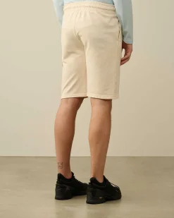 C.P. Company Light Fleece Utility Shorts Pistachio Shell-Beige Store