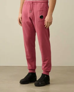 C.P. Company Light Fleece Utility Sweatpants Red Bud Cheap