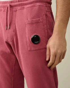 C.P. Company Light Fleece Utility Sweatpants Red Bud Cheap