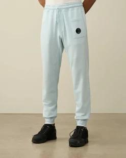 C.P. Company Light Fleece Utility Sweatpants Starlight Blue Clearance