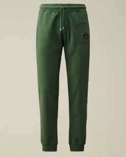C.P. Company Light Fleece Utility Sweatpants Duck Green Online