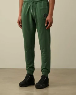 C.P. Company Light Fleece Utility Sweatpants Duck Green Online