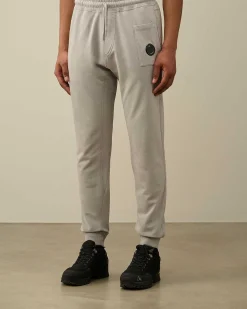C.P. Company Light Fleece Utility Sweatpants Drizzle Grey Online