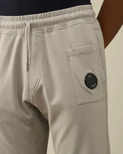 C.P. Company Light Fleece Utility Sweatpants Drizzle Grey Online
