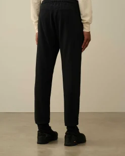 C.P. Company Light Fleece Utility Sweatpants Black Online