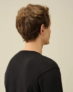 C.P. Company Melange Knitwear Jumper Black Shop