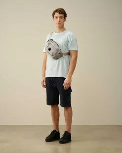 C.P. Company 70/2 Mercerized Jersey T-Shirt Starlight Blue Discount