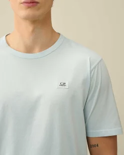 C.P. Company 70/2 Mercerized Jersey T-Shirt Starlight Blue Discount