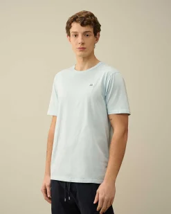 C.P. Company 70/2 Mercerized Jersey T-Shirt Starlight Blue Discount
