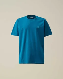 C.P. Company 70/2 Mercerized Jersey T-Shirt Ink Blue Shop