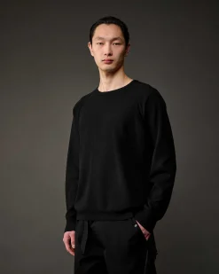 C.P. Company Metropolis Series Cotton Stretch Knit Black Sale