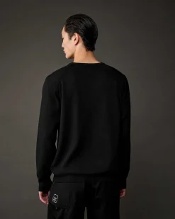 C.P. Company Metropolis Series Cotton Stretch Knit Black Sale