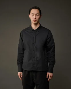 C.P. Company Metropolis Series Gabardine Shirt Black Store