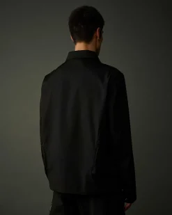 C.P. Company Metropolis Series Hyst Overshirt Black Cheap