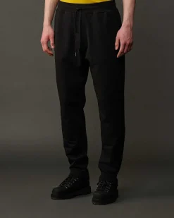 C.P. Company Metropolis Series Stretch Fleece Sweatpants Black Flash Sale
