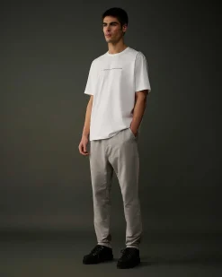 C.P. Company Metropolis Series Stretch Fleece Sweatpants Drizzle Grey Cheap