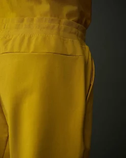 C.P. Company Metropolis Series Stretch Fleece Sweatpants Sulphur-Yellow Best Sale