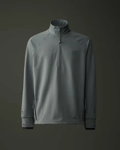 C.P. Company Metropolis Series Stretch Fleece Sweatshirt Turbulence-Grey Clearance