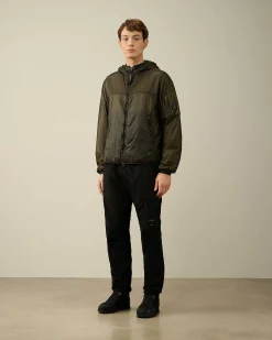 C.P. Company Nada Shell Hooded Jacket Ivy Green Online