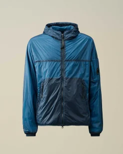 C.P. Company Nada Shell Hooded Jacket Ink Blue Shop