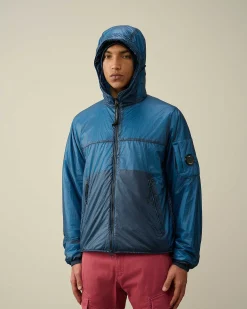 C.P. Company Nada Shell Hooded Jacket Ink Blue Shop