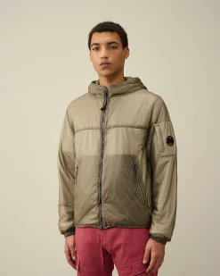C.P. Company Nada Shell Hooded Jacket Goat-Grey Flash Sale