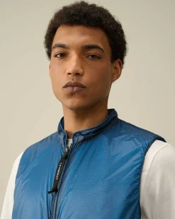 C.P. Company Nada Shell Vest Ink Blue Sale