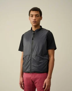 C.P. Company Nada Shell Vest Total Eclipse-Blue Hot