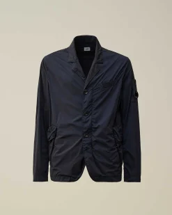 C.P. Company Nycra-R Blazer Total Eclipse-Blue Shop