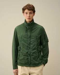 C.P. Company Nycra-R Hooded Jacket Duck Green Shop