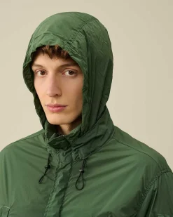 C.P. Company Nycra-R Hooded Jacket Duck Green Shop