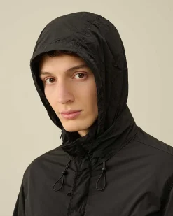 C.P. Company Nycra-R Hooded Jacket Black Flash Sale