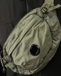 C.P. Company Nylon B Crossbody Pack Agave Green Discount